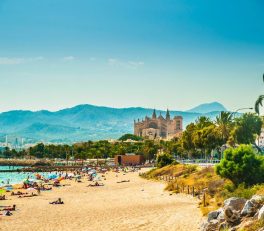 Palma de Mallorca beach