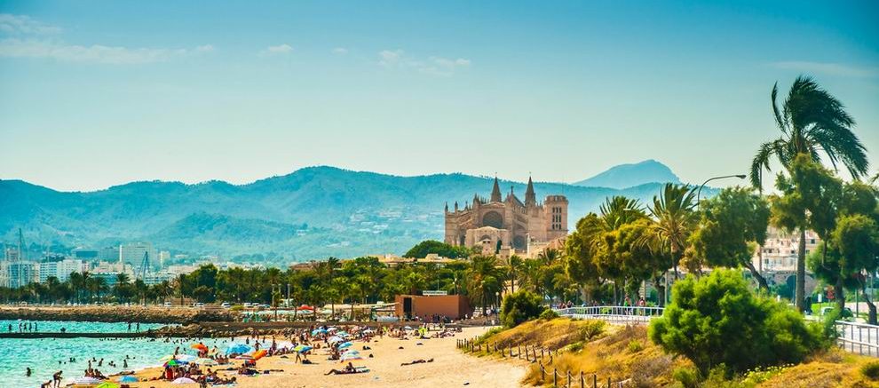 Palma de Mallorca beach
